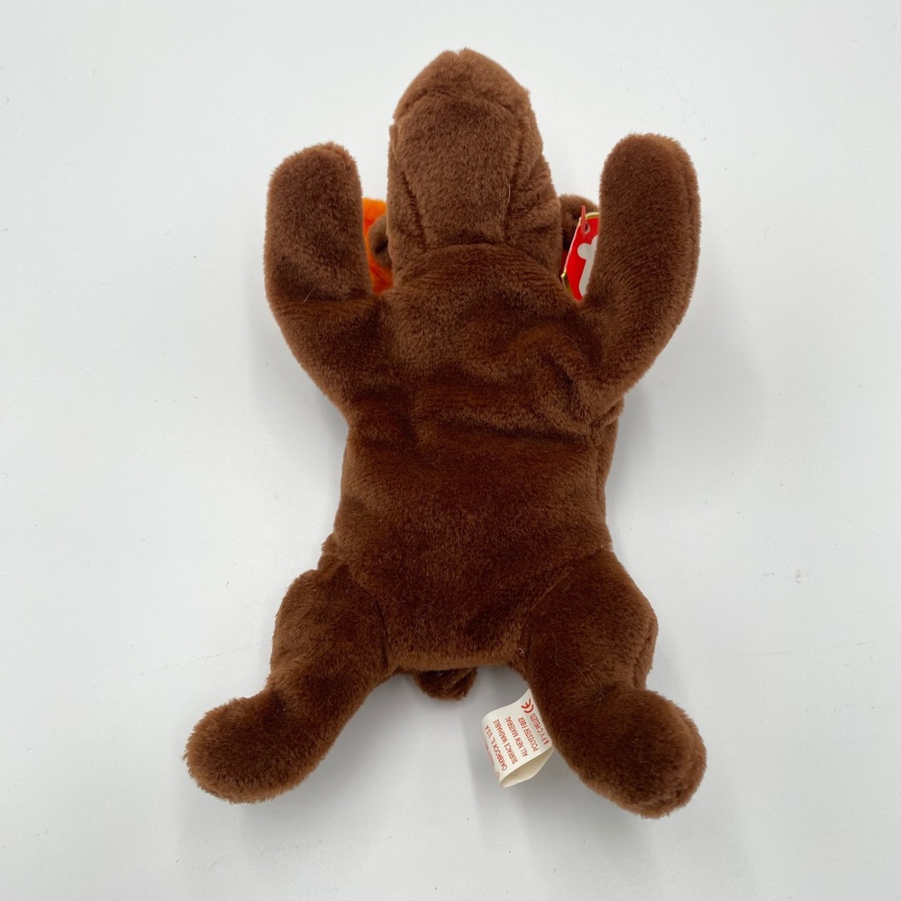 Ty Beanie Baby Chocolate‎ the Moose 8" Plush Toy Stuffed Animal 1993 - Picture 3 of 5